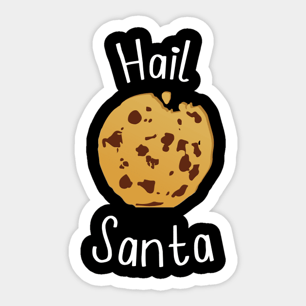 Hail Santa Sticker by cleverth